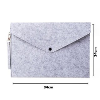 14" Felt iPad and Document Carry Folder 10